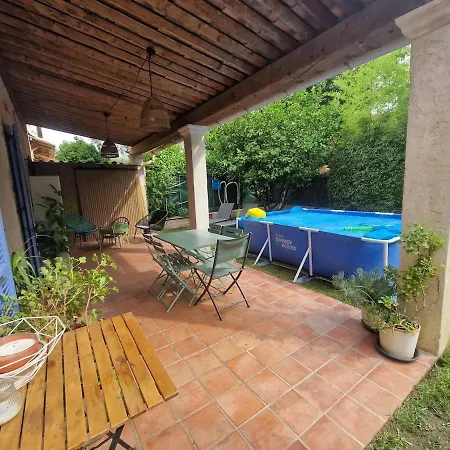 Ideal Famille, Maison Avec Jardin & Piscine 5 Min Des Plages * Villeneuve-Loubet